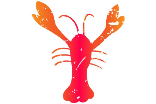 Vivid Red Lobster Illustration