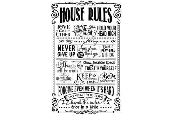 House Rules: A Collection of Quotes and Sayings to Live By