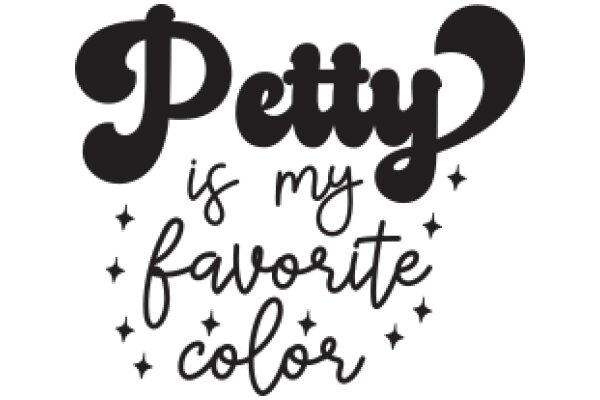 Petty is My Favorite Color: A Playful Expression of Individuality