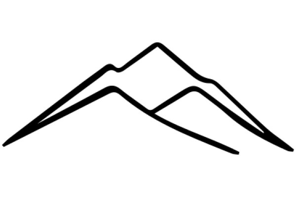 Simplistic Logo of a Mountain Range