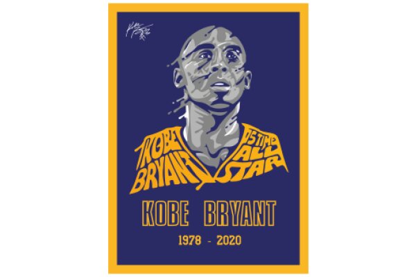 Celebrating Kobe Bryant's Legacy: A 2020 Tribute Poster