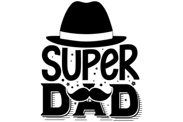 Super Dad: A Graphic Design of a Father's Love and Pride