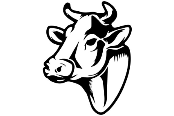 Stylized Cow Logo