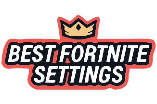 A Solid White Background with a Logo for Best Fortnite Settings