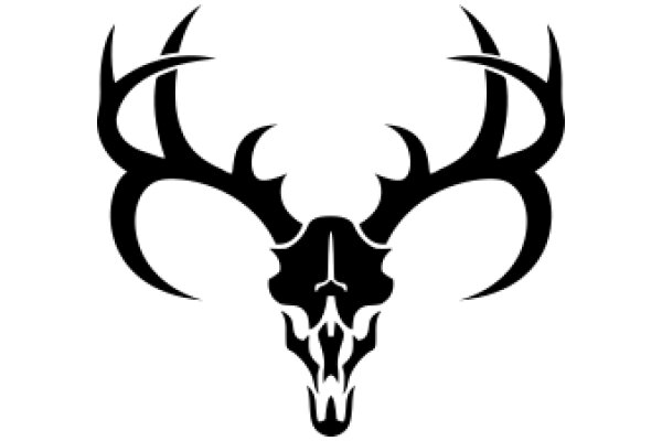 Stylized Bull's Head Design