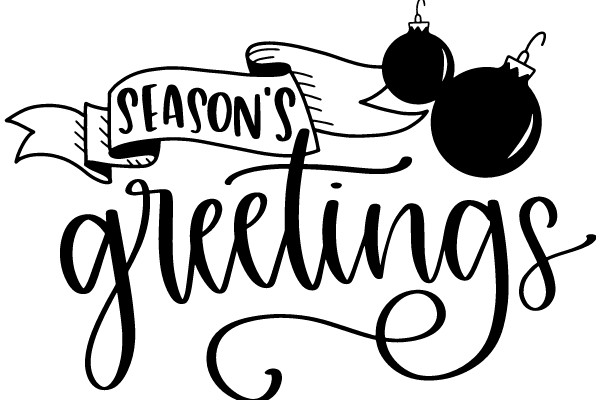 Season's Greetings: A Festive Illustration