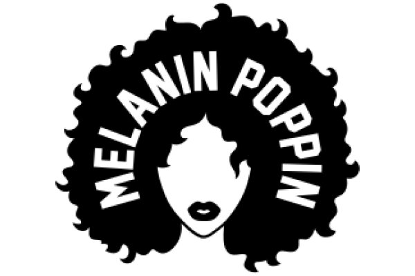 Stylized Logo for 'Melanin Poppin'