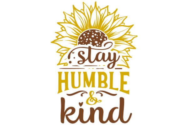 Stay Humble & Kind: A Positive Affirmation Poster