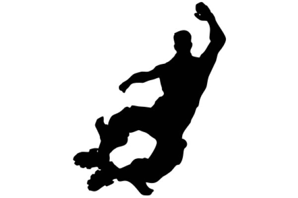 A Silhouette of a Person in Motion