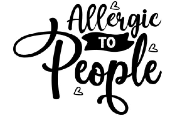 Allergic to People: A Graphic Design