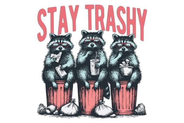 Stay Trashy: A Playful Call to Action for Environmental Conservation