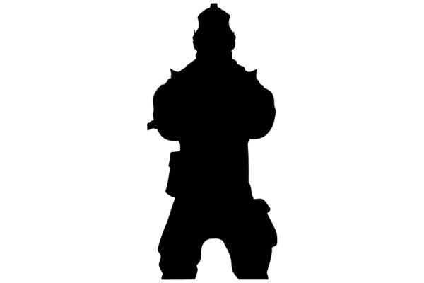 Silhouette of a Police Officer