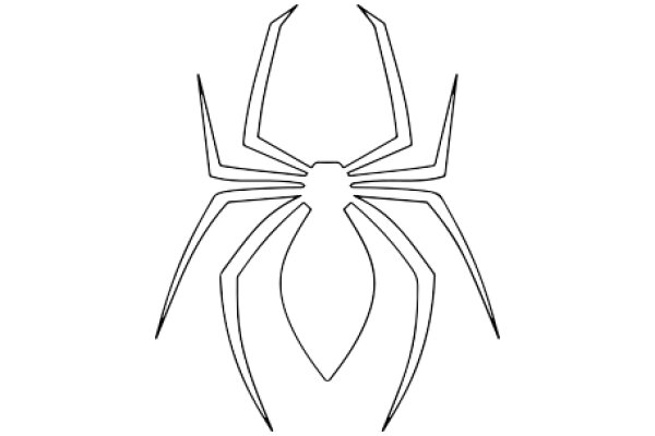 Simplistic Spider Silhouette