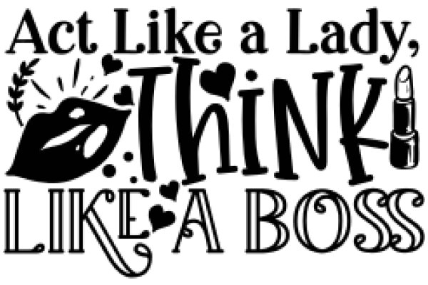 Empowerment Quote: Act Like a Lady, Think Like a Boss