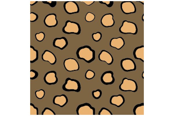 A Close-up View of a Brown Leather Pattern