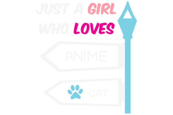 Just a Girl Who Loves Anime Cat