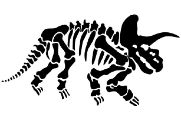 Silhouette of a Dinosaur: A Classic Symbol of Prehistoric Life