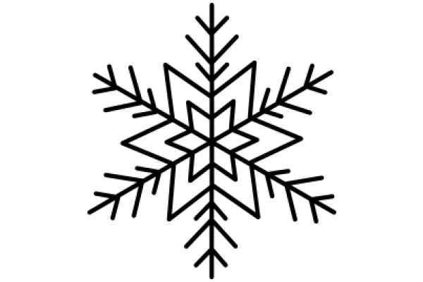 Simplistic Snowflake Design