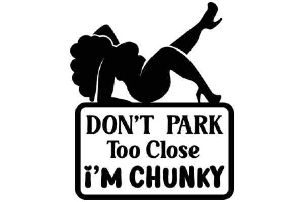 A Humorous Sign: 'Don't Park Too Close, I'm Chunky'