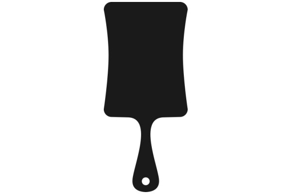 A Simple Black Spatula