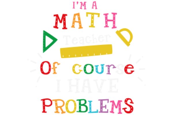 Math Teacher's Confession: I'm a Math Teacher and I Have Problems!