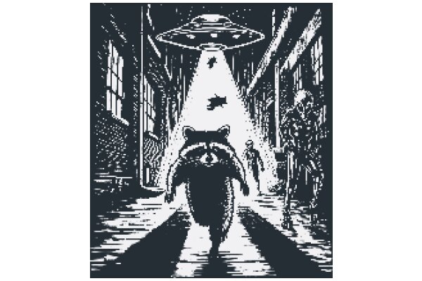 An Alien Encounter in an Urban Alleyway