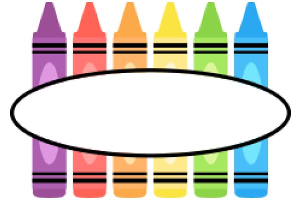 A Colorful Display of Crayons