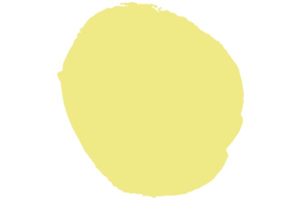 A Bright Yellow Circle: A Simple yet Striking Image