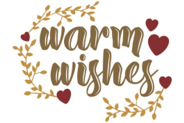 Warm Wishes: A Festive Greeting with a Touch of Love