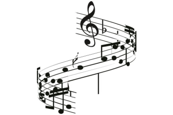 Musical Harmony: ACurved Piano and a Note