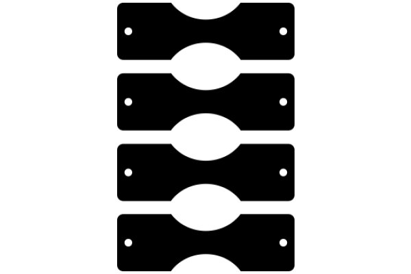 A Symmetrical Pattern of Rectangles with Curved Edges