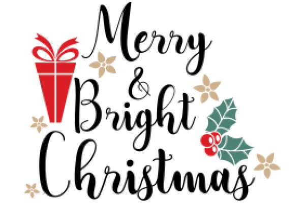 Merry Bright Christmas: A Festive Greeting