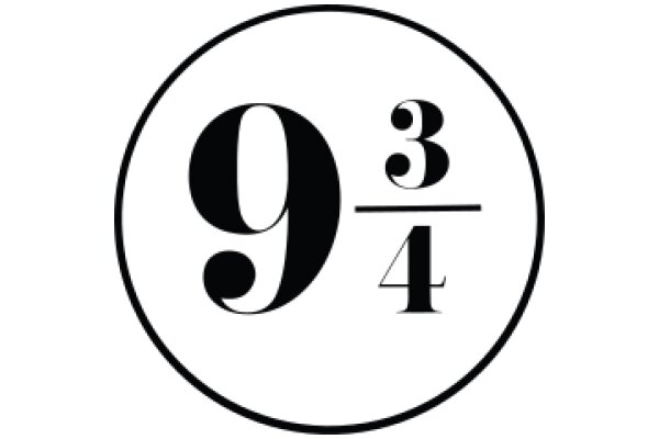 A Logo for a Business or Service Named '9' with the Number '3' Inside It