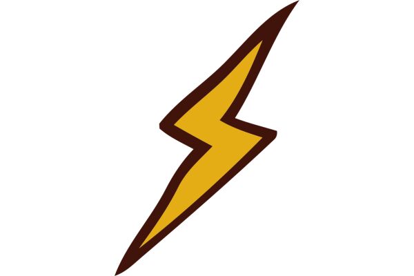 Stylized Lightning Bolt Logo