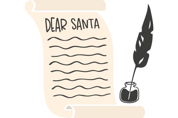 A Handwritten Letter to Santa Claus