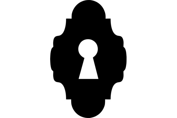 A Pixelated Lock Icon