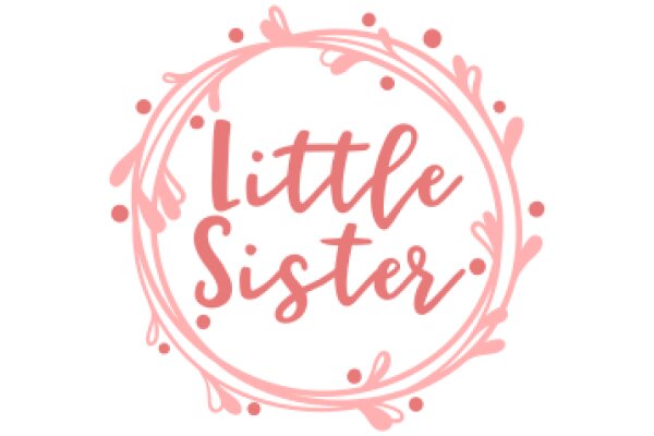 A Delicate Pink Logo for a Brand Named 'Little Sister'