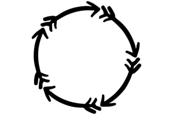 A Simple Drawing of a Circle with a Line Through It