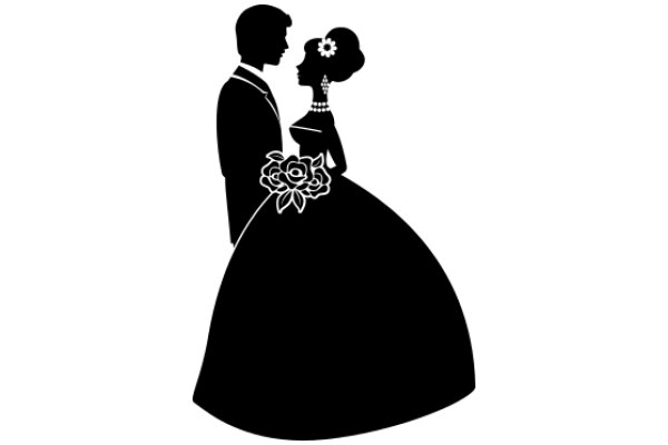 A Silhouette of Romance: A Couple's Love Story