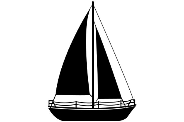 Simplistic Illustration of a Sailboat