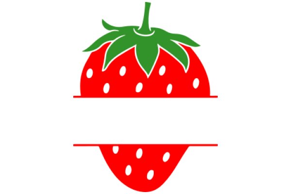 Vibrant Red Strawberry with a Green Top