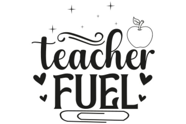 Teacher Fuel: A Graphic Design for a Teacher's Appreciation Poster