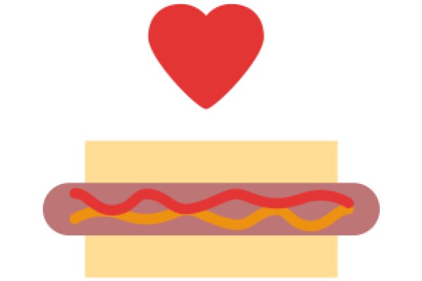 Digital Art: A Heart and a Hot Dog