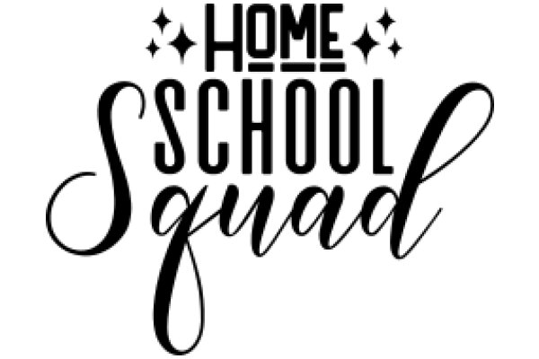 Home School Squad: A Graphic Design for a School-Themed Logo