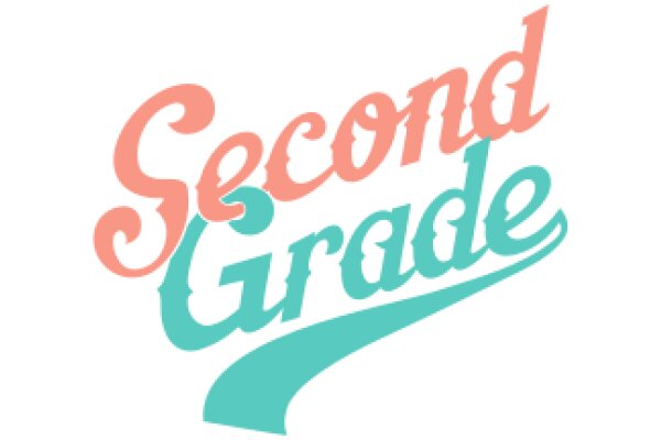 Stylized Logo for 'Second Grade' with a modern, playful design.