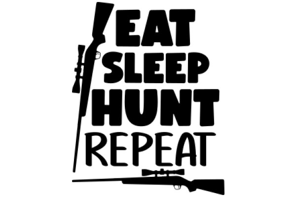 Eat, Sleep, Hunt, Repeat: A Humorous Take on Hunting Culture