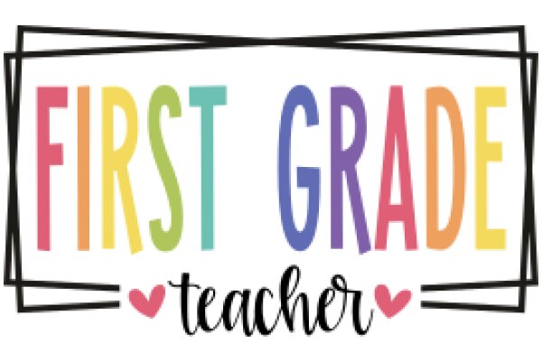 First Grade Teacher Sign