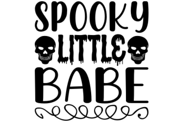 Spooky Little Babe: A Playful Halloween Greeting