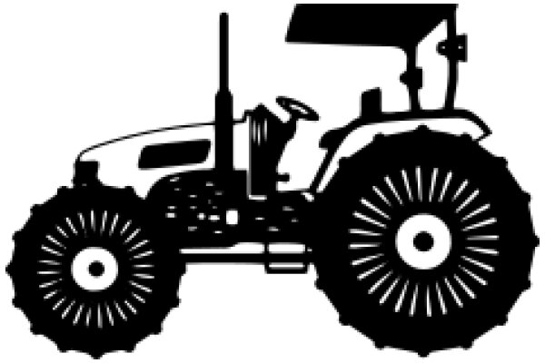 A Classic Illustration of a Farm Tractor