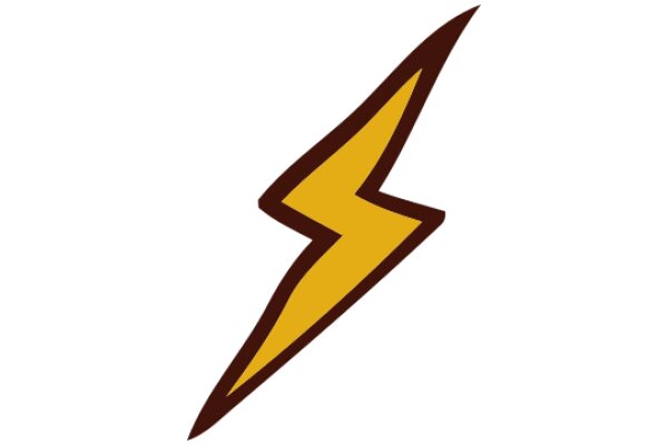 Stylized Lightning Bolt Icon